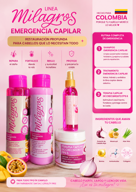 LINEA MILAGROS EMERGENCIA CAPILAR