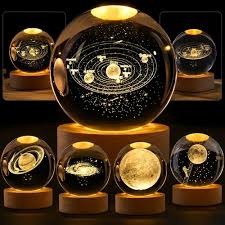 Esfera De Cristal Luz Led